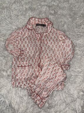 Malabar Baby Sz. NB 1 (6-12) Mo. Two Pc. Pj Set. Soft, Adorable, Exc. Quality